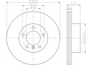 HELLA 8DD 355 111-921 stabdžių diskas 
 Stabdžių sistema -> Diskinis stabdys -> Stabdžių diskas
34116764643, 34116772669, 34116854998