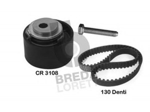 BREDA  LORETT KCD0023 paskirstymo diržo komplektas 
 Techninės priežiūros dalys -> Papildomas remontas
1135358, 1C1Q6M260BA, 6121753