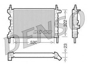 DENSO DRM20031 radiatorius, variklio aušinimas 
 Aušinimo sistema -> Radiatorius/alyvos aušintuvas -> Radiatorius/dalys
1300099, 1302057, 1300099, 1302057