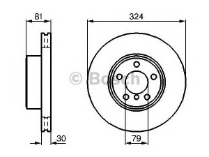BOSCH 0 986 479 002 stabdžių diskas 
 Dviratė transporto priemonės -> Stabdžių sistema -> Stabdžių diskai / priedai
34 11 6 750 265, 34 11 6 864 049