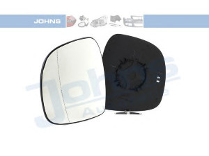 JOHNS 50 42 37-80 veidrodėlio stiklas, išorinis veidrodėlis 
 Kėbulas -> Keleivių kabina -> Veidrodėlis
000 810 0519