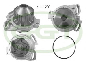 GGT PA10559 vandens siurblys 
 Aušinimo sistema -> Vandens siurblys/tarpiklis -> Vandens siurblys
034121004, 034121004A, 034121004V