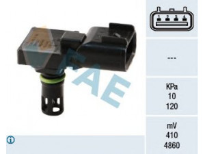FAE 15039 jutiklis, įsiurbimo kolektoriaus slėgis 
 Elektros įranga -> Jutikliai
1141598, 1490907, 2S6A-9F479-BA
