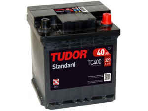 TUDOR TC400 starterio akumuliatorius; starterio akumuliatorius 
 Elektros įranga -> Akumuliatorius
517630940, 1S0 915 105, 51784851