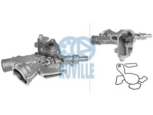 RUVILLE 65314 vandens siurblys 
 Aušinimo sistema -> Vandens siurblys/tarpiklis -> Vandens siurblys
13 34 079, 13 34 130, 63 34 022