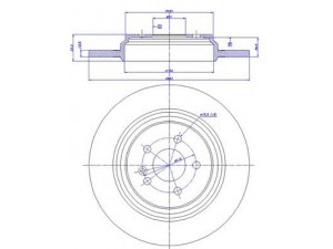 CAR 142.396 stabdžių diskas 
 Stabdžių sistema -> Diskinis stabdys -> Stabdžių diskas
163.423.00.12