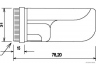 HERTH+BUSS ELPARTS 82710158 šoninis atšvaitas