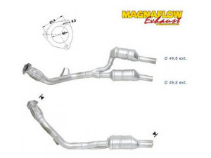 MAGNAFLOW 70208D katalizatoriaus keitiklis
8E0253057QX