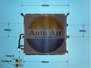 AUTO AIR GLOUCESTER 16-9688 kondensatorius, oro kondicionierius 
 Oro kondicionavimas -> Kondensatorius
64538368859, 64538371889, 64538373004