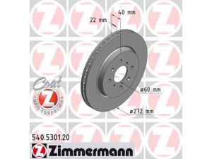 ZIMMERMANN 540.5301.20 stabdžių diskas 
 Stabdžių sistema -> Diskinis stabdys -> Stabdžių diskas
55311-68L50