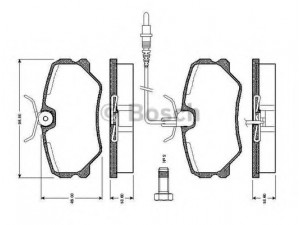 BOSCH 0 986 TB2 135 stabdžių trinkelių rinkinys, diskinis stabdys 
 Techninės priežiūros dalys -> Papildomas remontas
4250 55, 4250 78, 4250 87, 4250 93