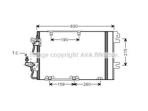 AVA QUALITY COOLING OL5367 kondensatorius, oro kondicionierius