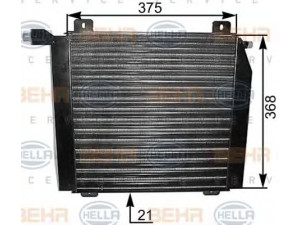 HELLA 8FC 351 037-401 kondensatorius, oro kondicionierius 
 Oro kondicionavimas -> Kondensatorius
77 00 825 961, 77 00 825 961