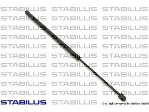 STABILUS 0197IH dujinė spyruoklė, bagažinė 
 Vidaus įranga -> Bagažinė
51023300, 8731.C1, 9630698380, 51023300