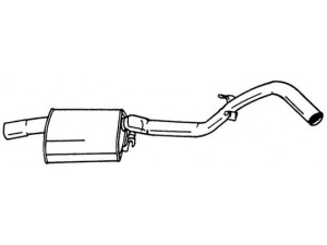 AKS DASIS SG40458 vidurinis duslintuvas