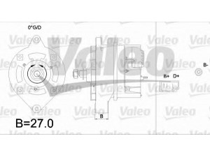 VALEO 436264 kintamosios srovės generatorius