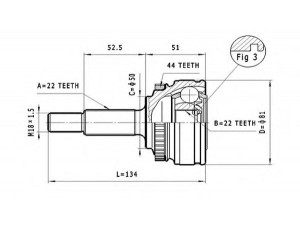 STATIM C.382 jungčių komplektas, kardaninis velenas 
 Ratų pavara -> Sujungimai/komplektas
9031180, 3 433 101-7