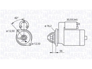 MAGNETI MARELLI 063521250420 starteris 
 Elektros įranga -> Starterio sistema -> Starteris
02A911024D, 02A911024DX, 02A911024X