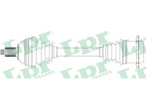 LPR DS51126 kardaninis velenas 
 Ratų pavara -> Kardaninis velenas
6Q0407271CT, 6Q0407271DE, 6Q0407271H