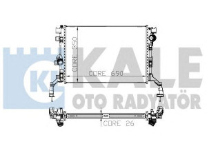 KALE OTO RADYATÖR 273700 radiatorius, variklio aušinimas 
 Aušinimo sistema -> Radiatorius/alyvos aušintuvas -> Radiatorius/dalys
21410-0004R, 21 41 000 04R, 21410-0004R
