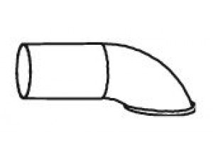 DINEX 47730 išleidimo kolektorius 
 Išmetimo sistema -> Išmetimo vamzdžiai
81.15205.5041, 81.15205.5107