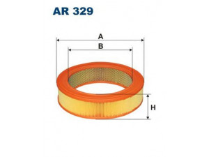 FILTRON AR329 oro filtras 
 Techninės priežiūros dalys -> Techninės priežiūros intervalai
180, 265, MD320277, MD603800, 7987985