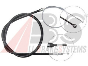 A.B.S. K17217 trosas, stovėjimo stabdys 
 Stabdžių sistema -> Valdymo svirtys/trosai
SPB000053