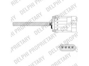 DELPHI ES11053-12B1 lambda jutiklis
855331, 90509276, 90528640, 90509276