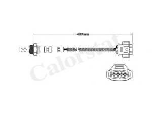 CALORSTAT by Vernet LS140645 lambda jutiklis
98660612700, 98660612701, 98660612800