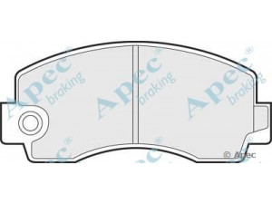 APEC braking PAD361 stabdžių trinkelių rinkinys, diskinis stabdys 
 Techninės priežiūros dalys -> Papildomas remontas
MB082439, 0449112000, 449114201
