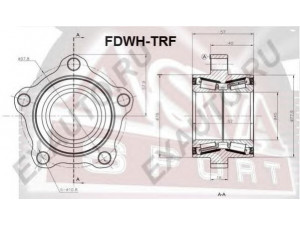 ASVA FDWH-TRF rato stebulė 
 Ašies montavimas/vairavimo mechanizmas/ratai -> Rato stebulė/montavimas -> Rato stebulė
1377907