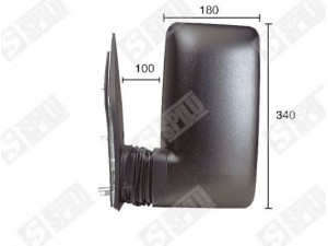 SPILU 51306 išorinis veidrodėlis 
 Kėbulas -> Keleivių kabina -> Durys/dalys
984 730 07