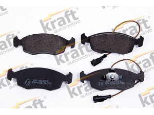 KRAFT AUTOMOTIVE 6003205 stabdžių trinkelių rinkinys, diskinis stabdys 
 Techninės priežiūros dalys -> Papildomas remontas