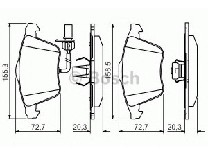 BOSCH 0 986 495 272 stabdžių trinkelių rinkinys, diskinis stabdys 
 Techninės priežiūros dalys -> Papildomas remontas
4E0 698 151 F, 4F0 698 151 A, 4F0 698 151 D