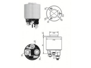 MAGNETI MARELLI 940113050571 solenoidinis jungiklis, starteris