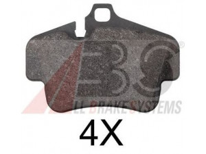 A.B.S. 37823 stabdžių trinkelių rinkinys, diskinis stabdys 
 Techninės priežiūros dalys -> Papildomas remontas
99635294700, 99635294701, 99735294800