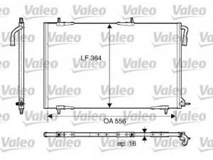 VALEO 818000 kondensatorius, oro kondicionierius 
 Oro kondicionavimas -> Kondensatorius
6455-CH, 6455CH