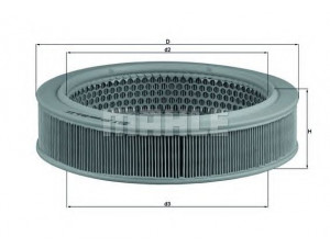 KNECHT LX 354 oro filtras 
 Filtrai -> Oro filtras
MD320277, MD603800, 2811321330
