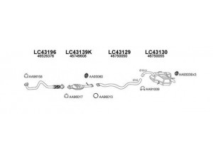 VENEPORTE 430042 išmetimo sistema
