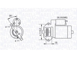 MAGNETI MARELLI 063280031010 starteris 
 Elektros įranga -> Starterio sistema -> Starteris
1197912, 1209193, 1233277, 1386127
