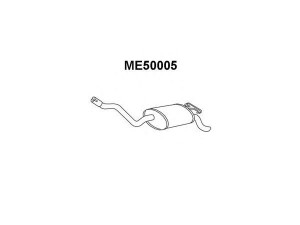 VENEPORTE ME50005 galinis duslintuvas 
 Išmetimo sistema -> Duslintuvas
2014900315, 2014902615, 2014904115