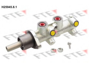 FTE H25945.8.1 pagrindinis cilindras, stabdžiai 
 Stabdžių sistema -> Pagrindinis stabdžių cilindras
4601N6, 9949592, 4601N6