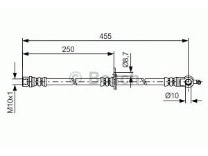 BOSCH 1 987 481 389 stabdžių žarnelė 
 Stabdžių sistema -> Stabdžių žarnelės
90080 94163, 90080 94213, 90947 02D50