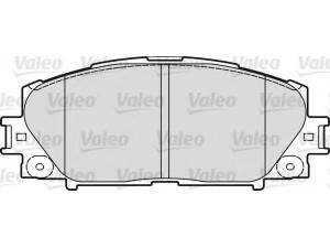 VALEO 598896 stabdžių trinkelių rinkinys, diskinis stabdys 
 Techninės priežiūros dalys -> Papildomas remontas
04465-52200, 446552200