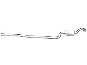 AKS DASIS SG25463 vidurinis duslintuvas