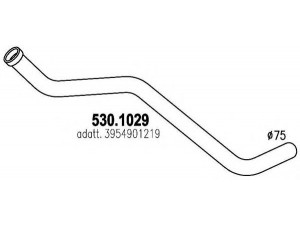 ASSO 530.1029 išleidimo kolektorius
3954901219