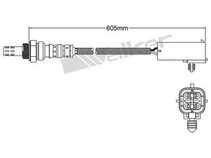 WALKER PRODUCTS 250-24003 lambda jutiklis
4606091