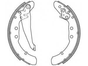 OPEN PARTS BSA2150.00 stabdžių trinkelių komplektas 
 Techninės priežiūros dalys -> Papildomas remontas
357609525C, 357609526C, 357609527E