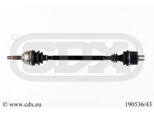 CDX 190536/43 kardaninis velenas 
 Ratų pavara -> Kardaninis velenas