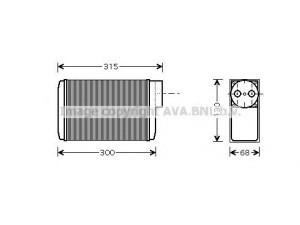 AVA QUALITY COOLING SA6017 šilumokaitis, salono šildymas 
 Šildymas / vėdinimas -> Šilumokaitis
115972071, 6U0819030A, 115972071